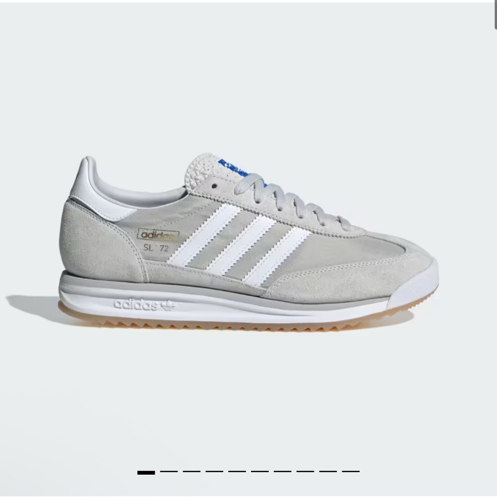 Adidas SL 72 Light Gray and White Shoes